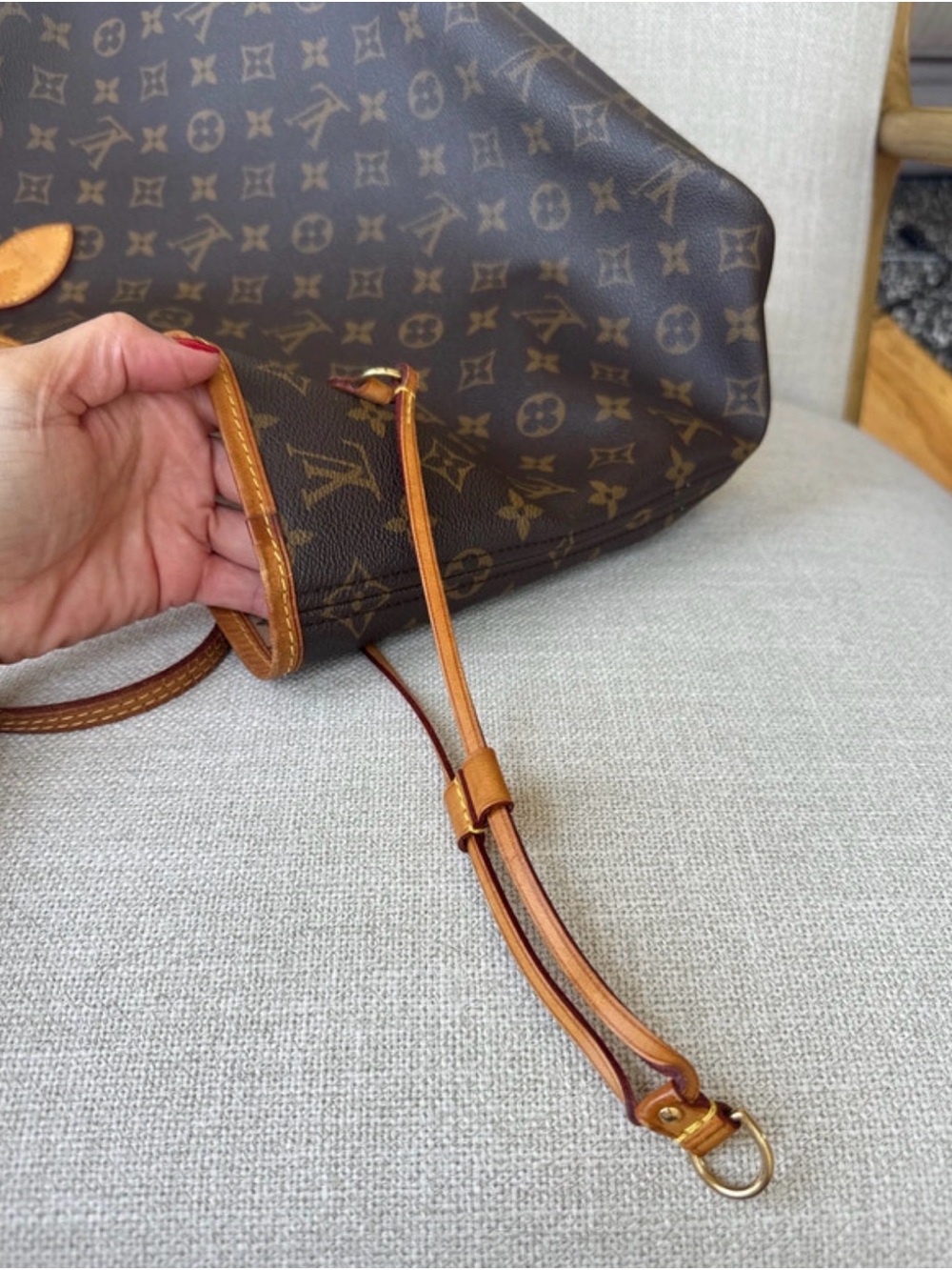 Louis Vuitton Brown Monogram Canvas Neverfull MM - Picture 14 of 16